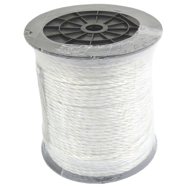 Electric Fence Polyrope White 5mm x 200m